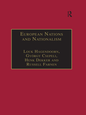 cover image of European Nations and Nationalism